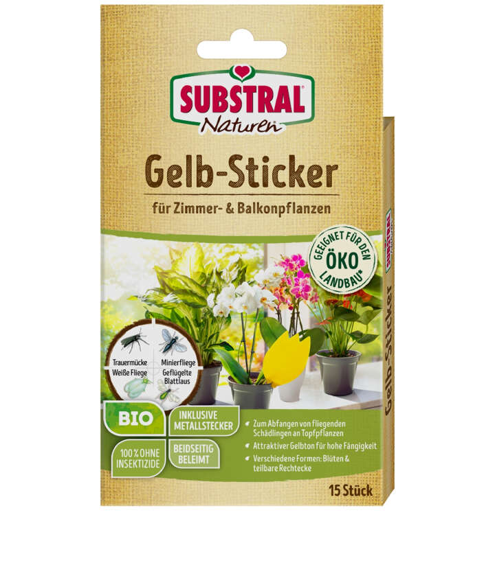 SUBSTRAL Naturen Gelb-Sticker
